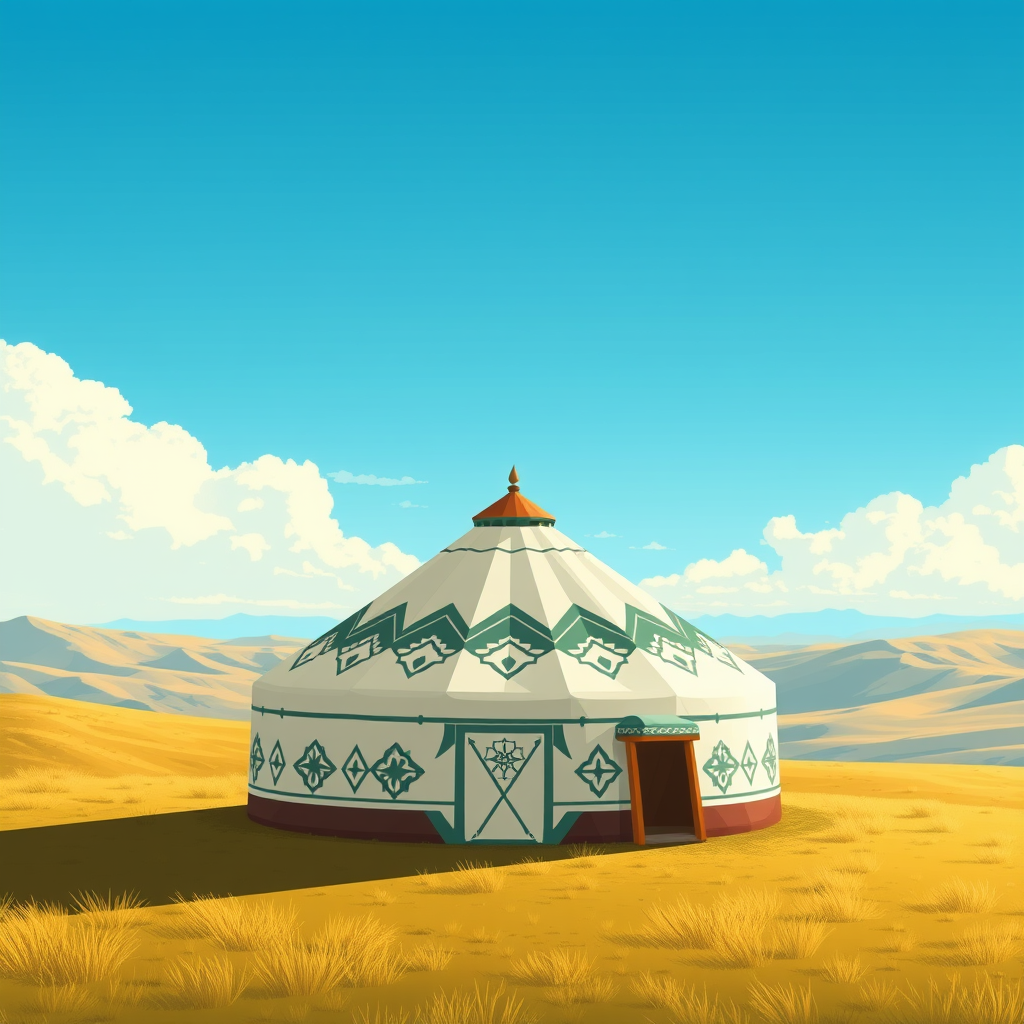 обложка для статьи про Юрта: культурное наследие и значение для народов Центральной Азии